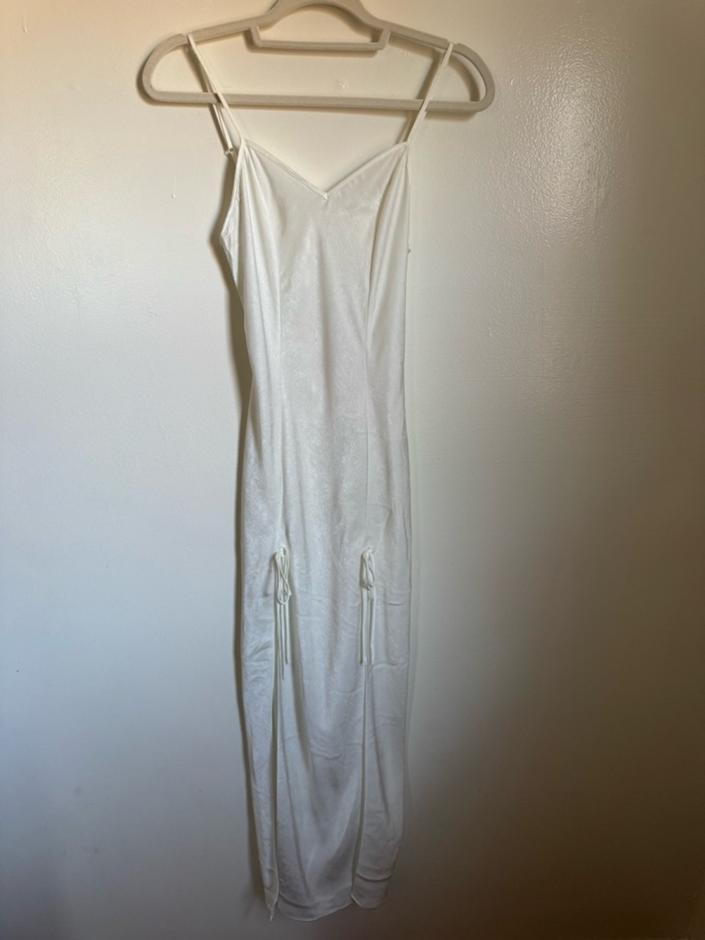 Vintage NWT Victoria’s Secret white lingerie long XS